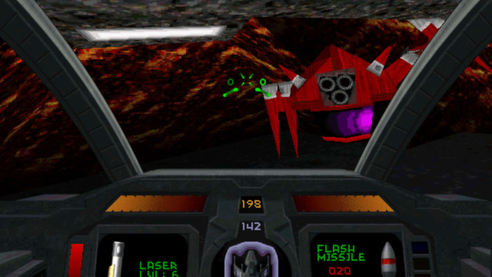 Screenshot for Descent II