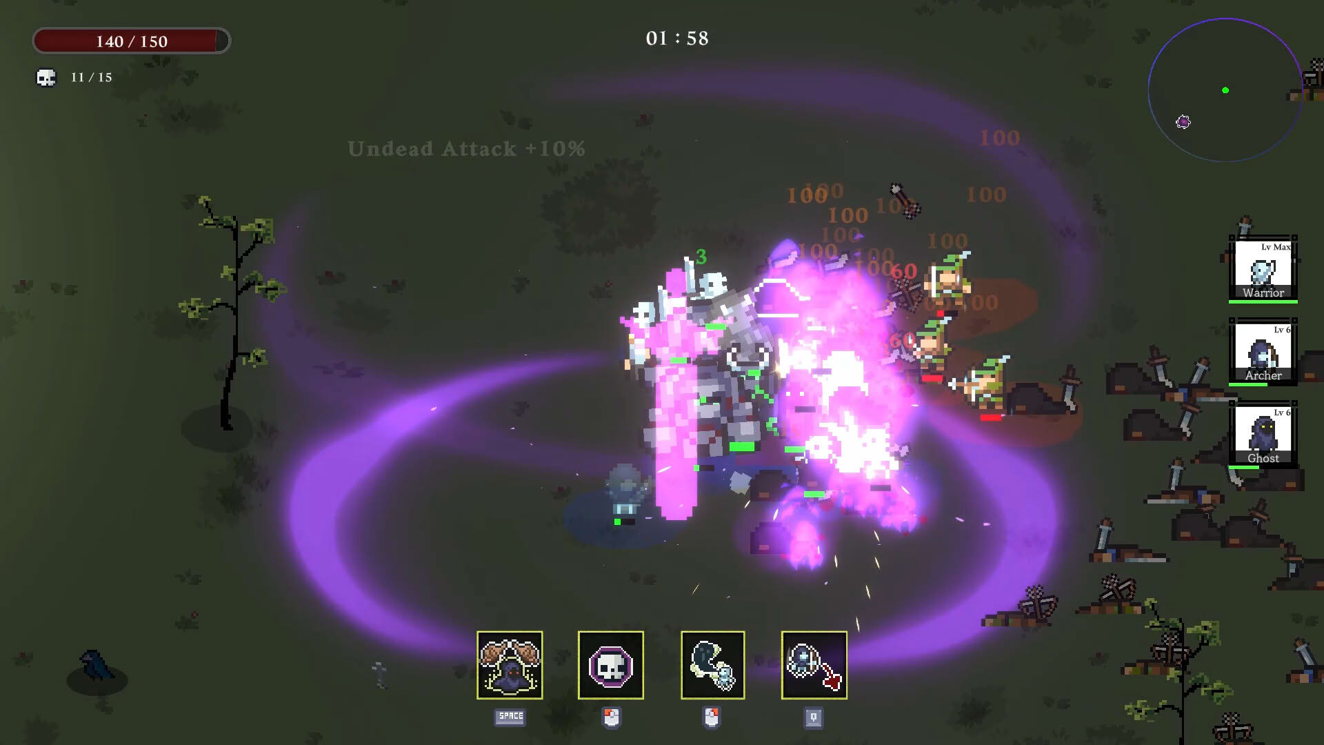 Screenshot for Necro Rumble