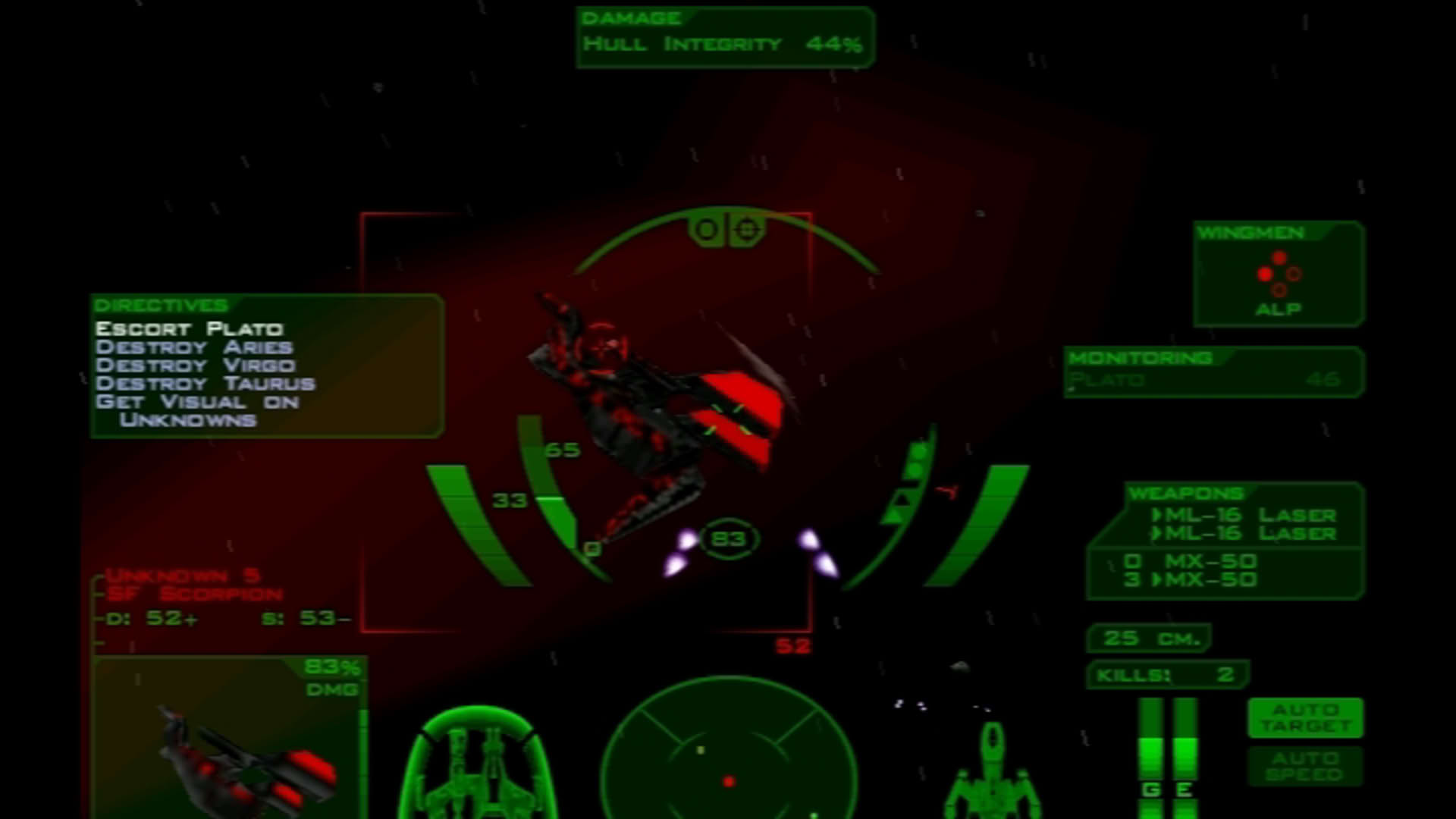 Screenshot for Descent: Freespace - The Great War