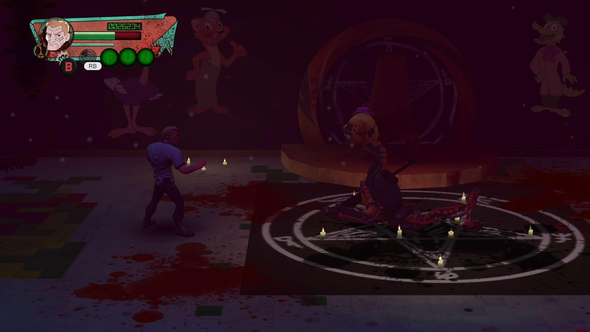 Screenshot for Willy's Wonderland: The Game