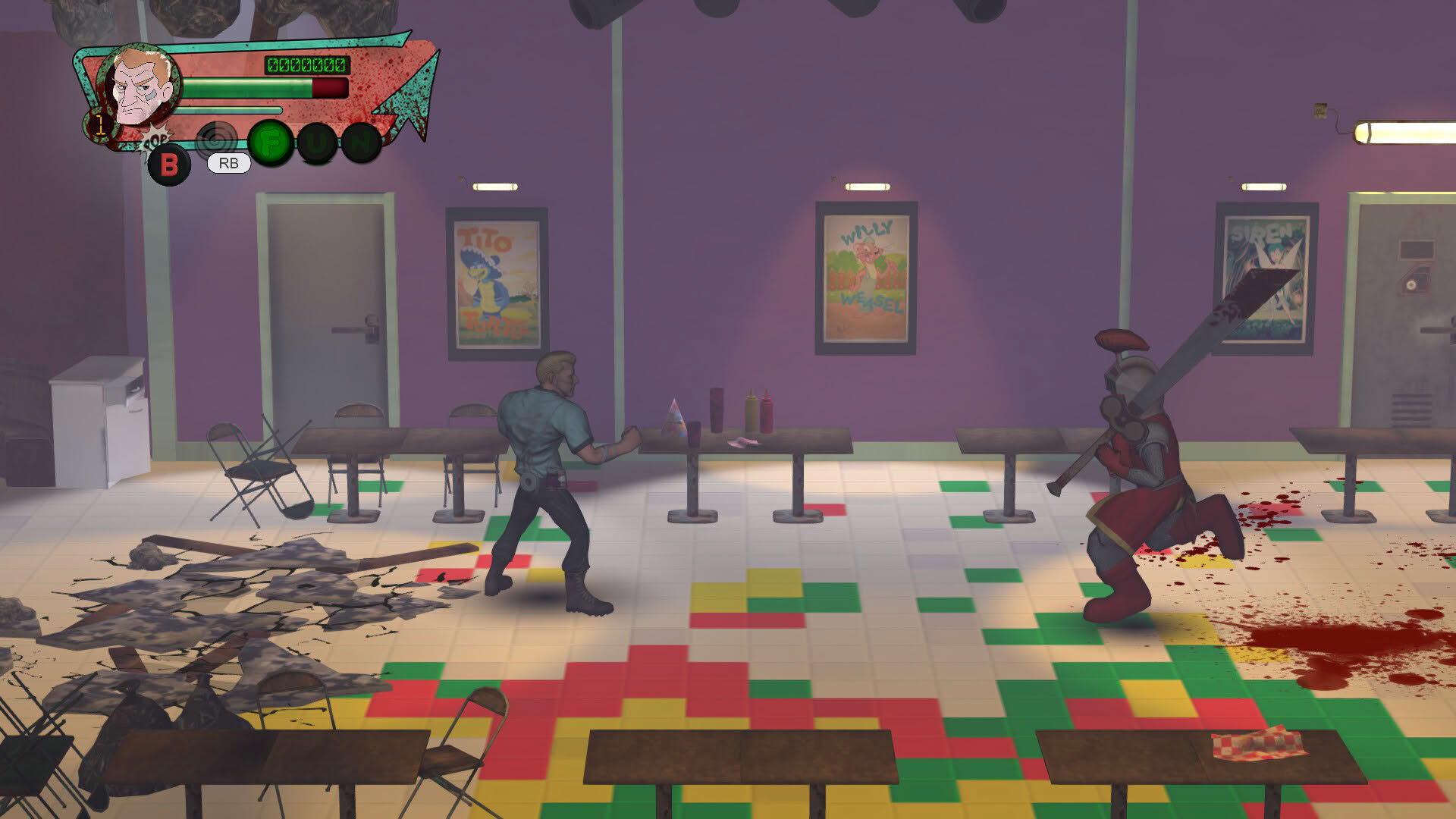 Screenshot for Willy's Wonderland: The Game