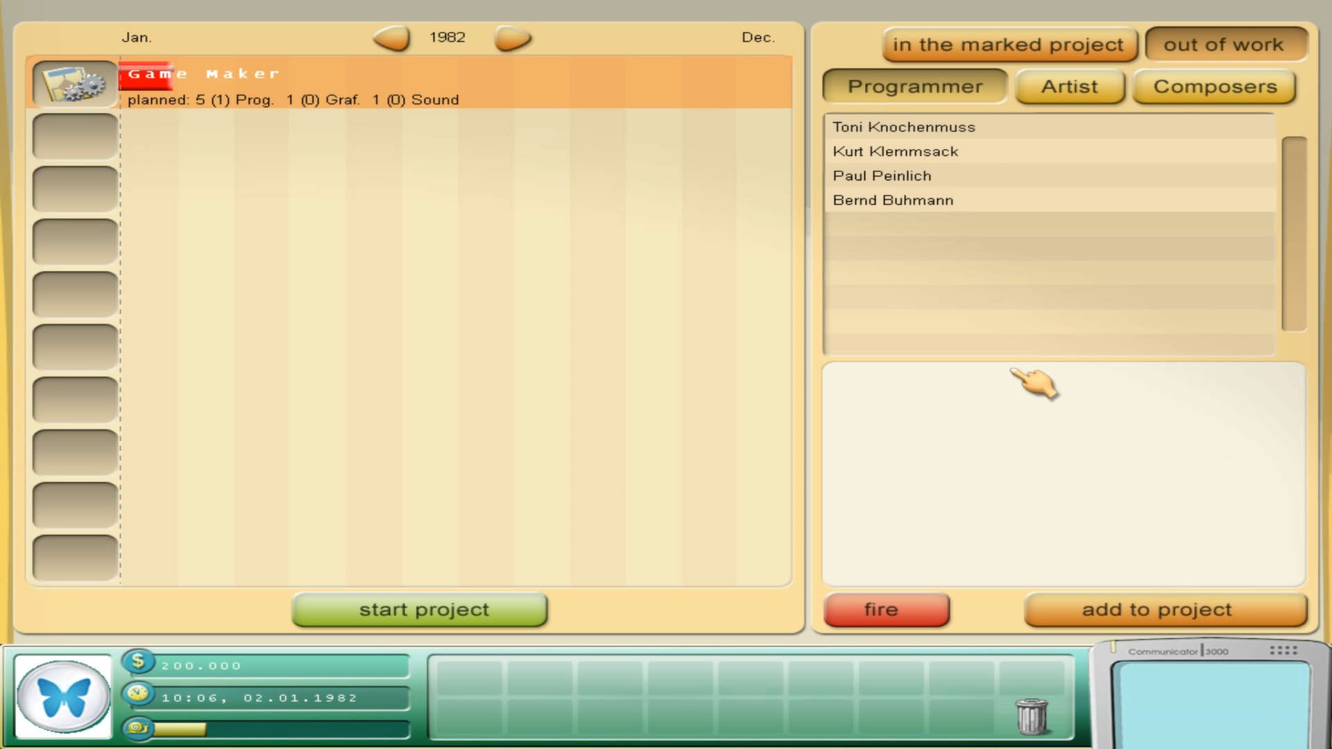 Screenshot for Game Tycoon 1.5