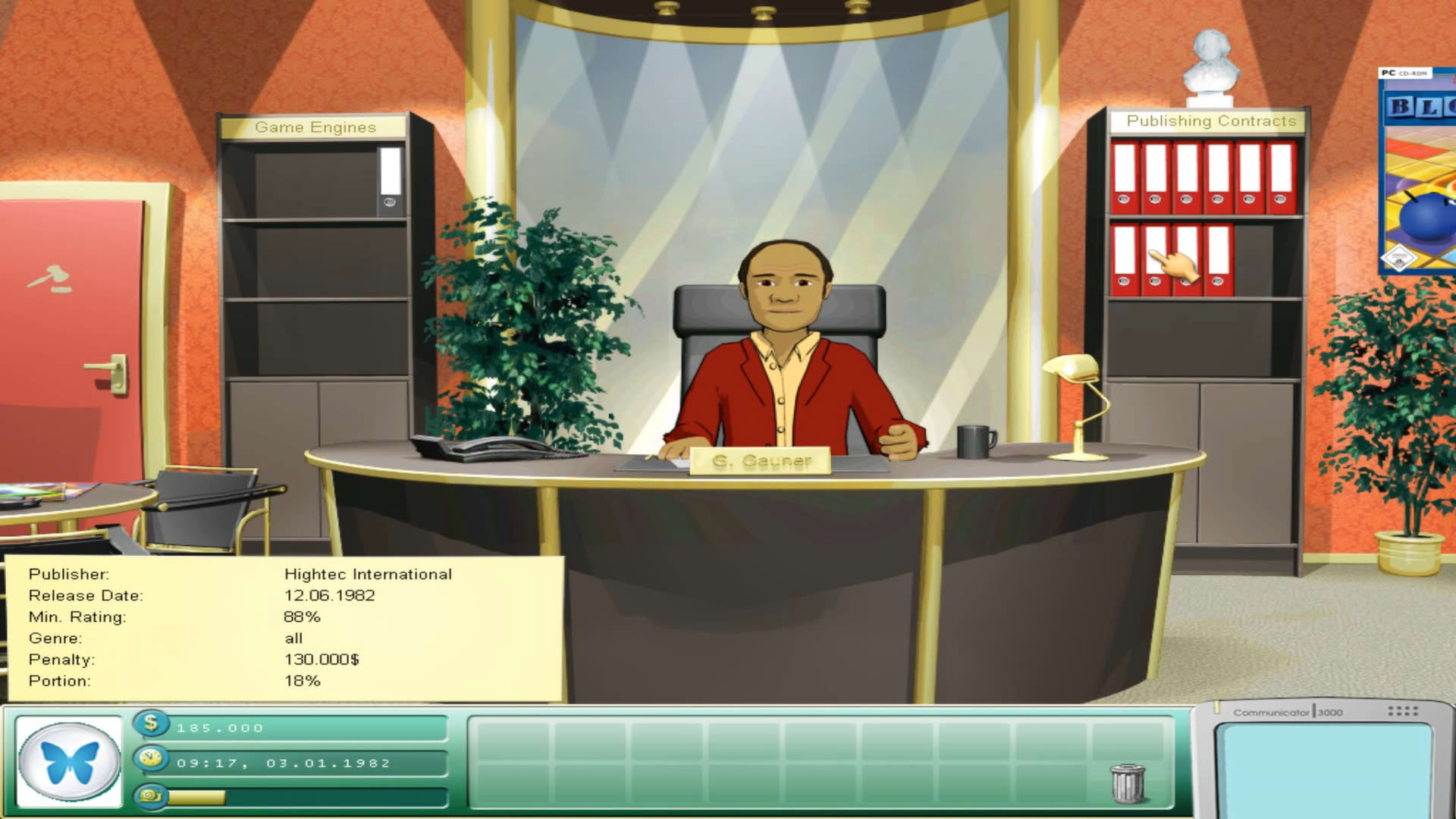 Screenshot for Game Tycoon 1.5