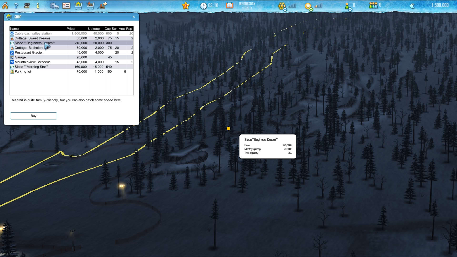 Screenshot for Ski-World Simulator
