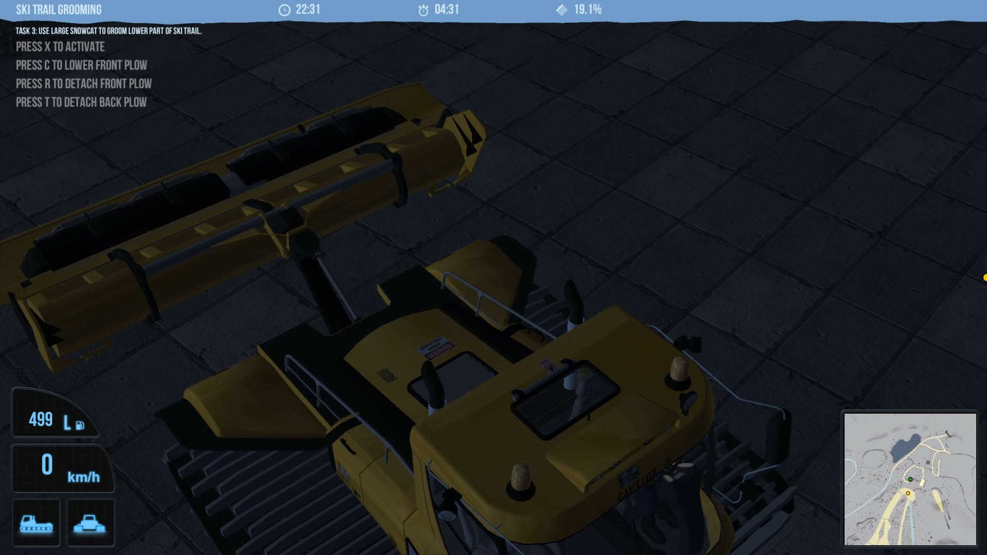Screenshot for Snowcat Simulator