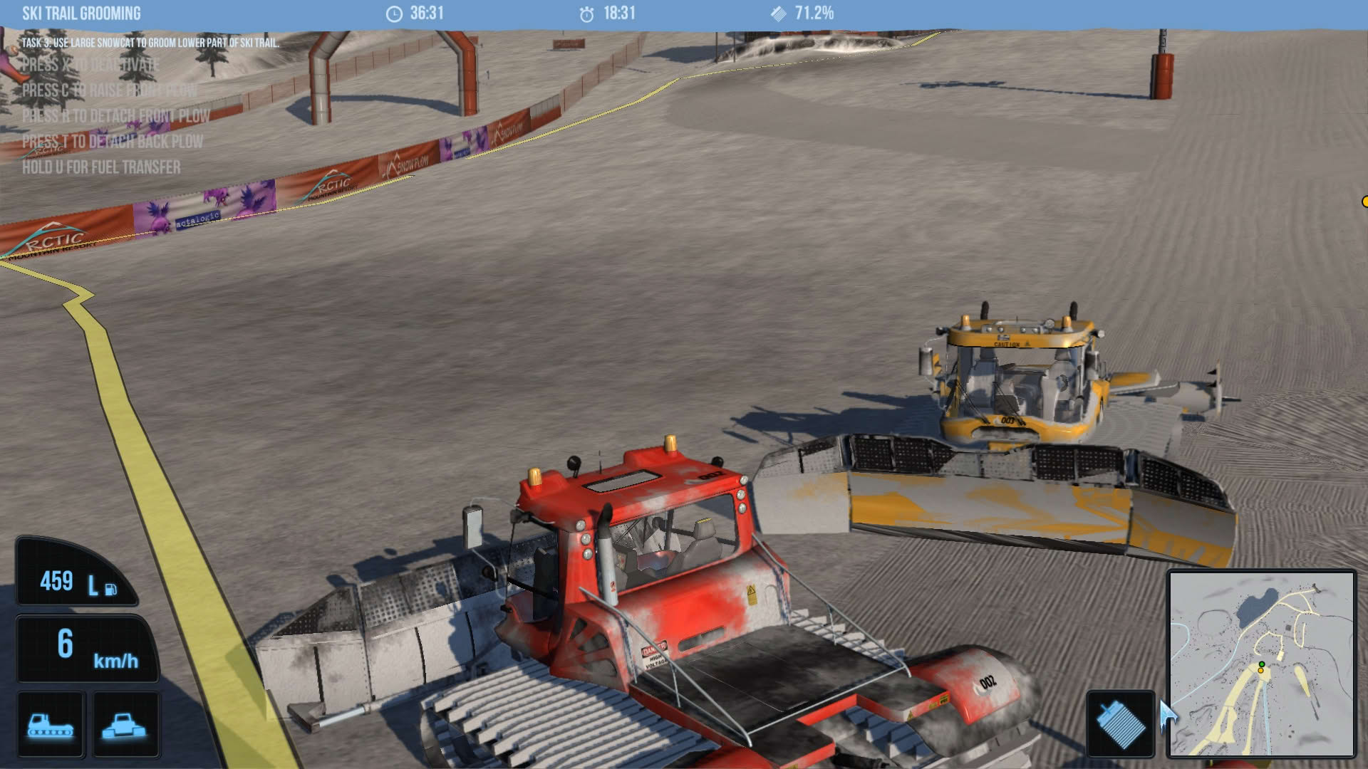Screenshot for Snowcat Simulator