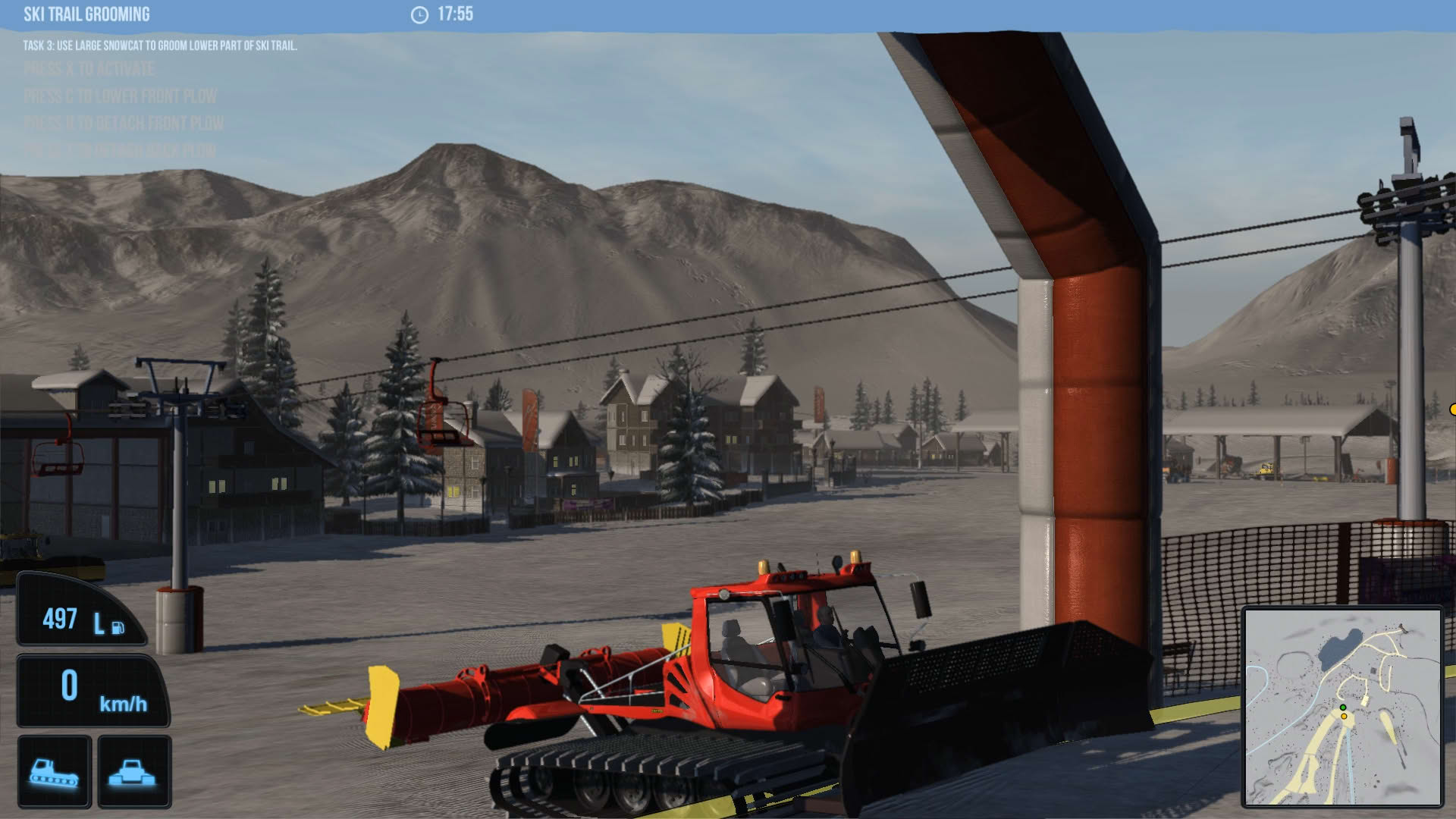 Screenshot for Snowcat Simulator