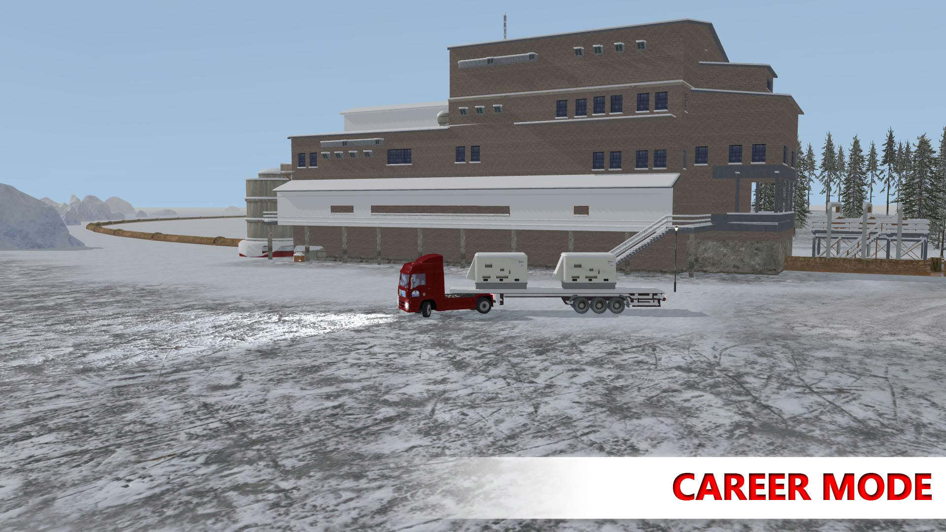 Screenshot for Arctic Trucker Simulator