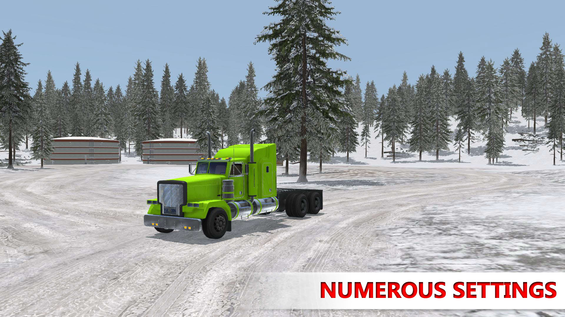Screenshot for Arctic Trucker Simulator