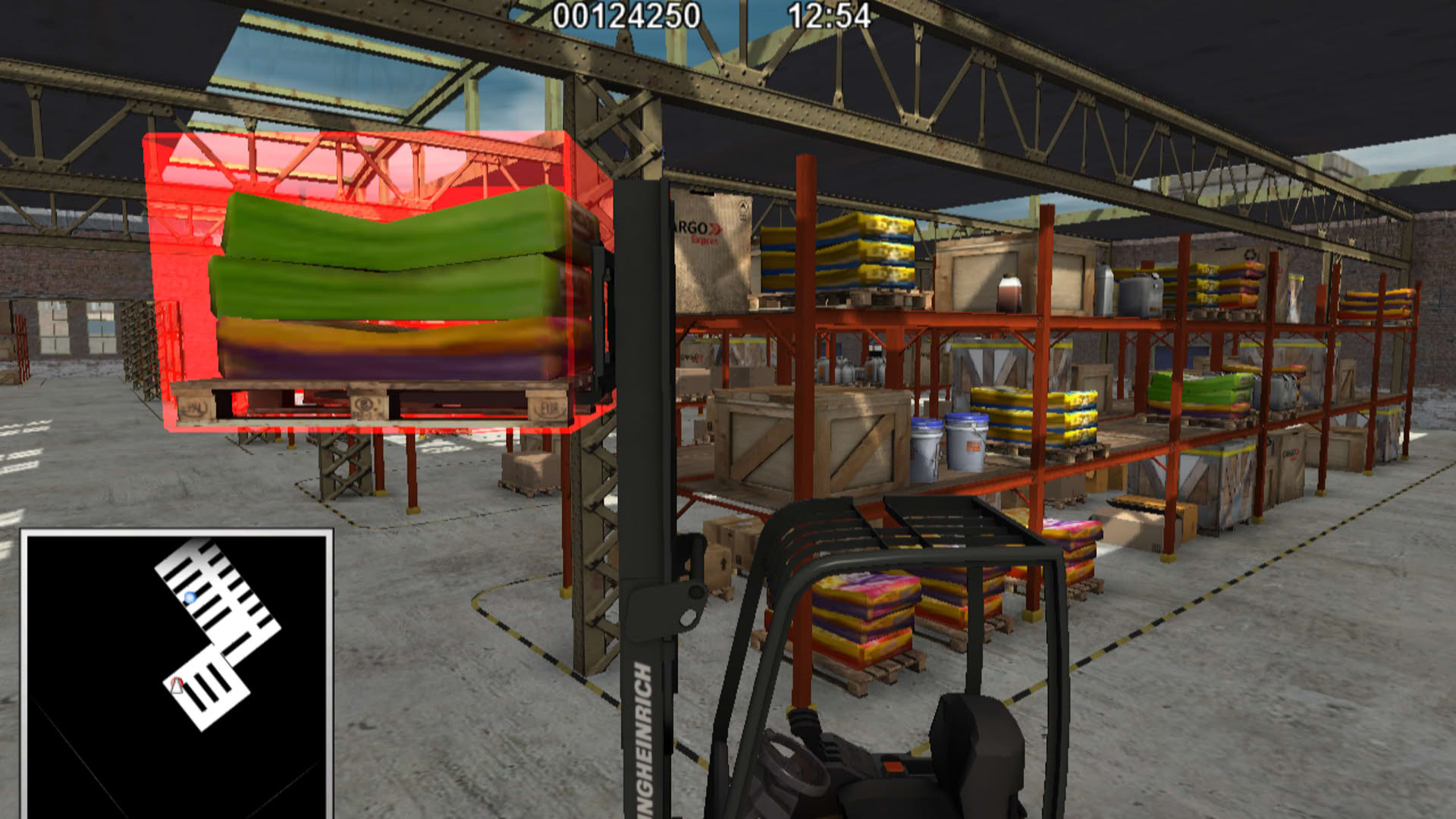Screenshot for Warehouse and Logistics Simulator