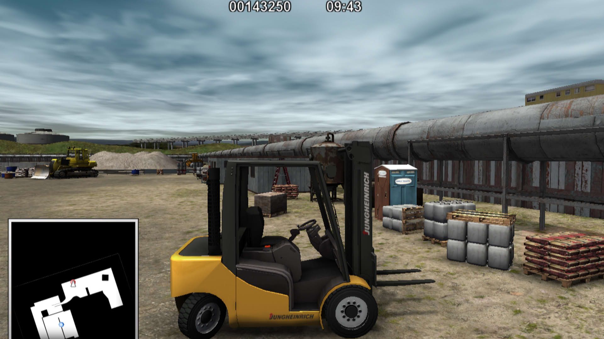 Screenshot for Warehouse and Logistics Simulator