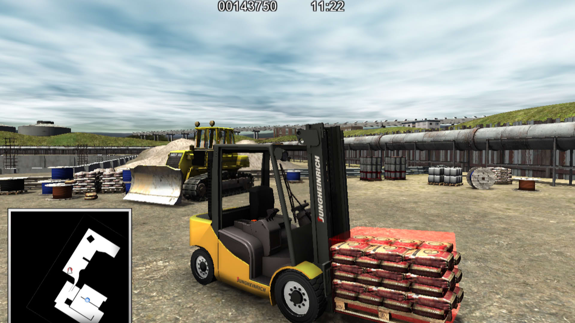 Screenshot for Warehouse and Logistics Simulator