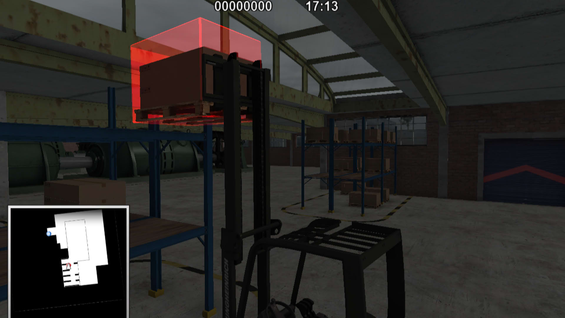 Screenshot for Warehouse and Logistics Simulator