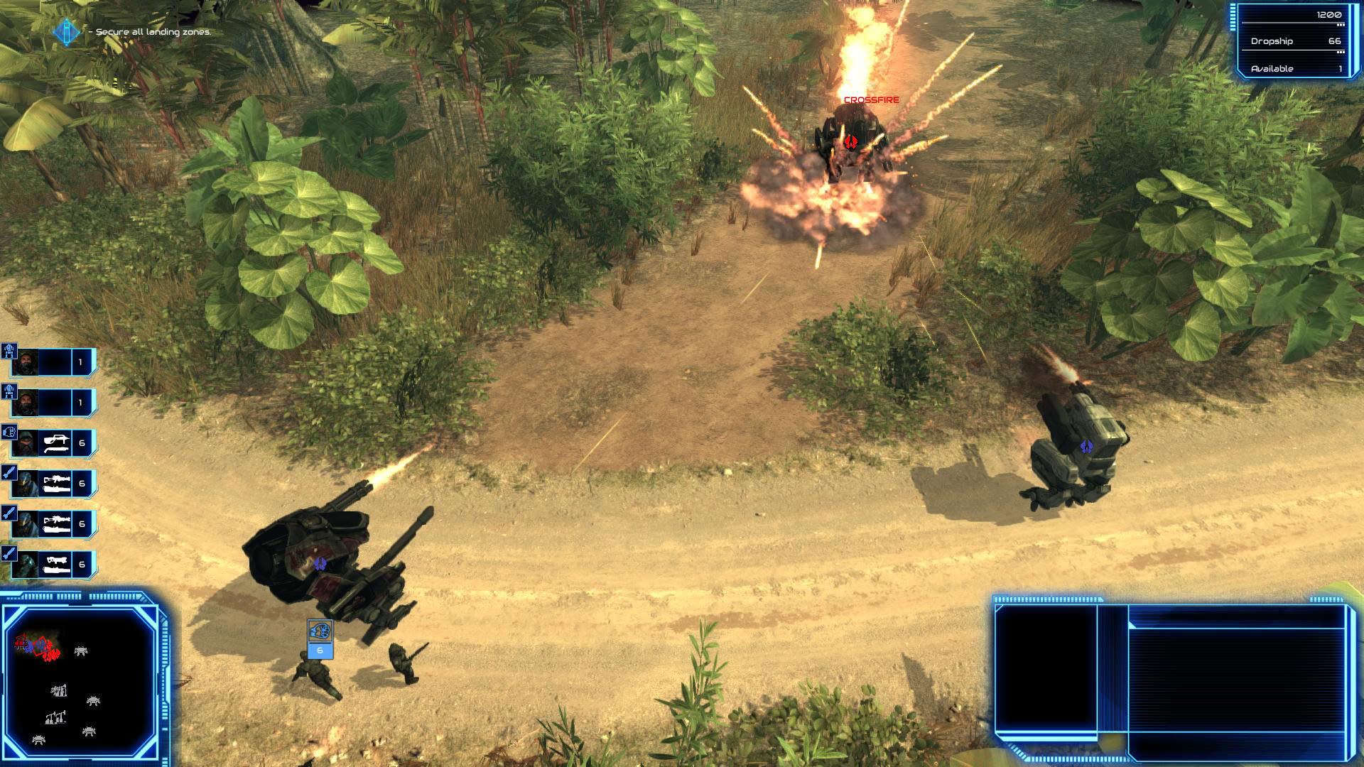 Screenshot for Mechs and Mercs: Black Talons