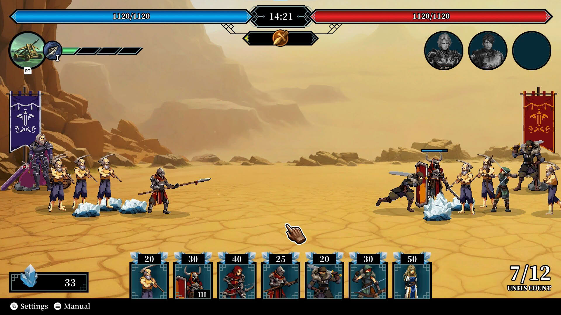 Screenshot for Rise Eterna War