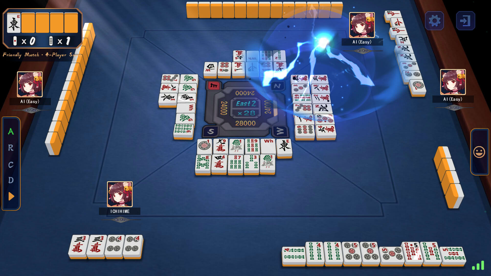 Screenshot for Mahjong Soul