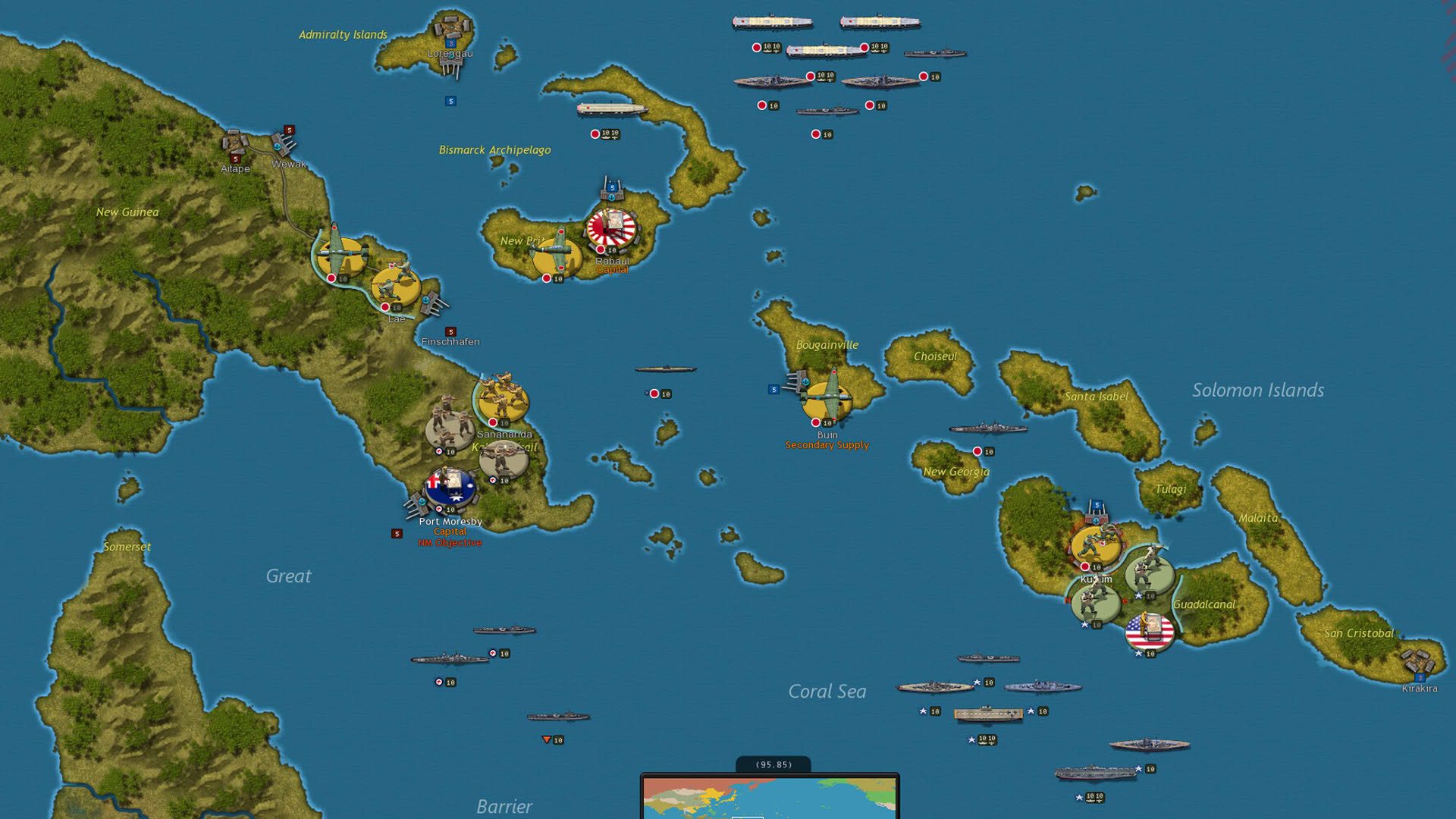 Screenshot for Strategic Command WWII: War in the Pacific