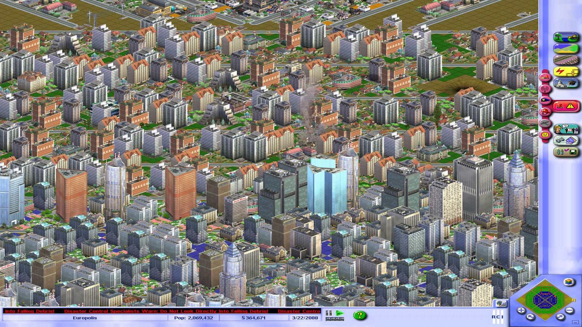 Screenshot for SimCity 3000