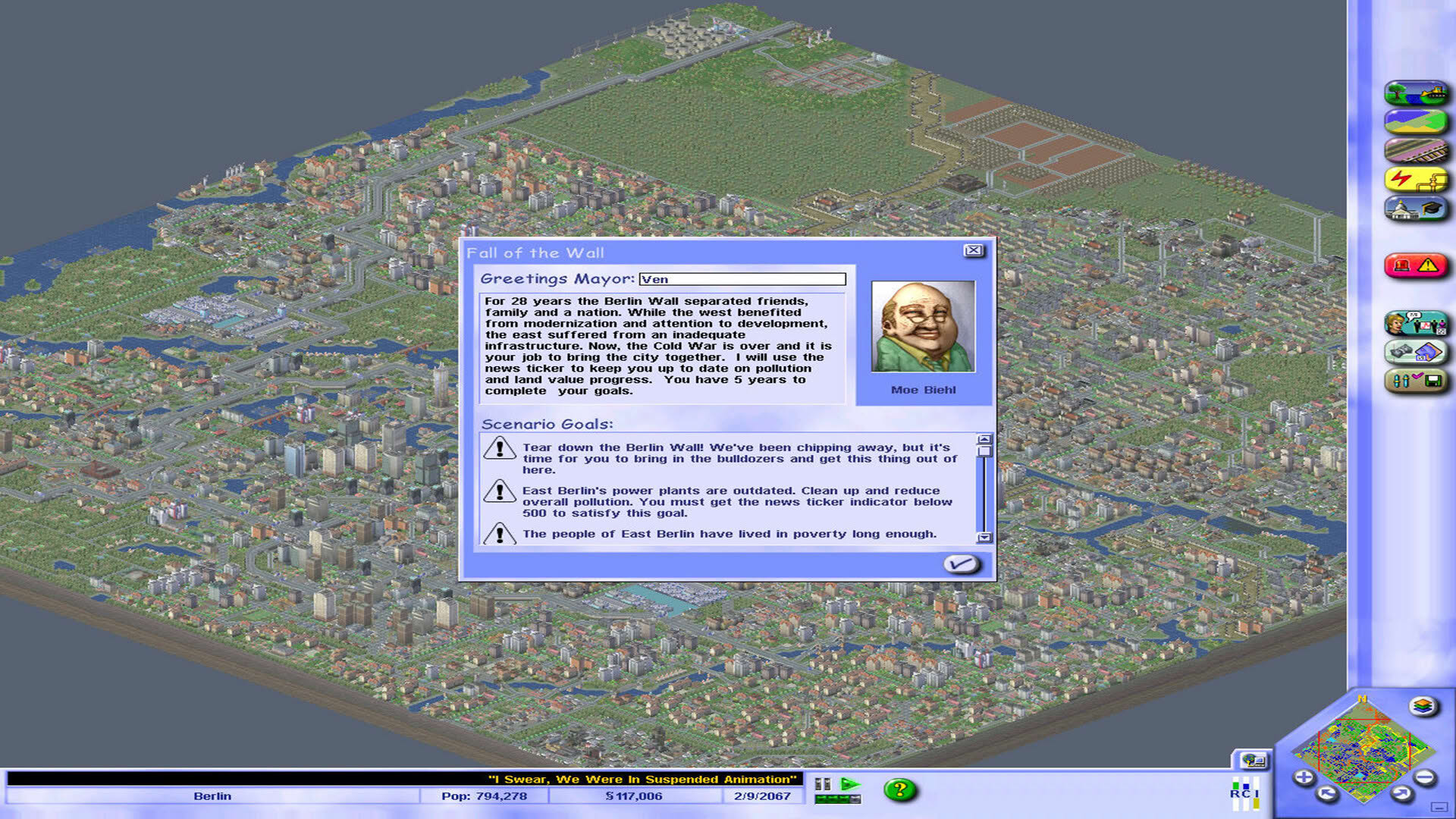 Screenshot for SimCity 3000