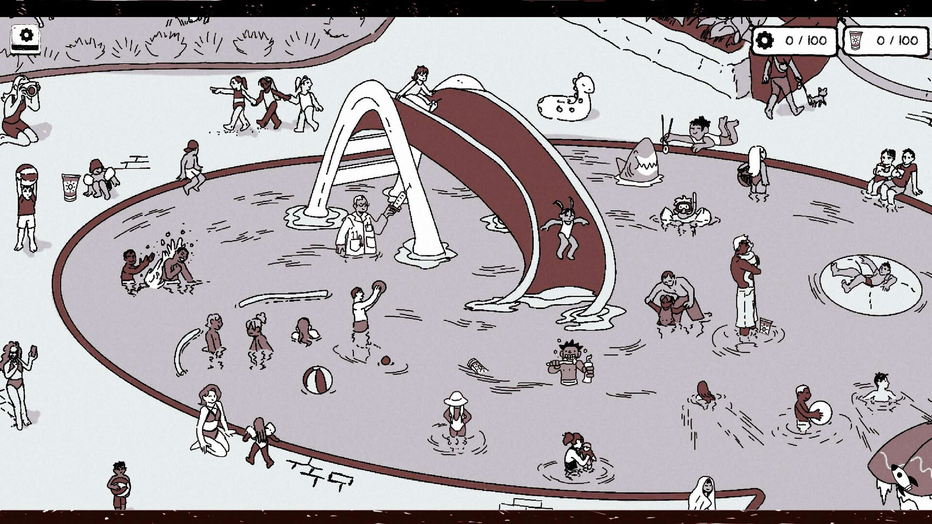 Screenshot for 100 Hidden Kooky: Sand & Sun