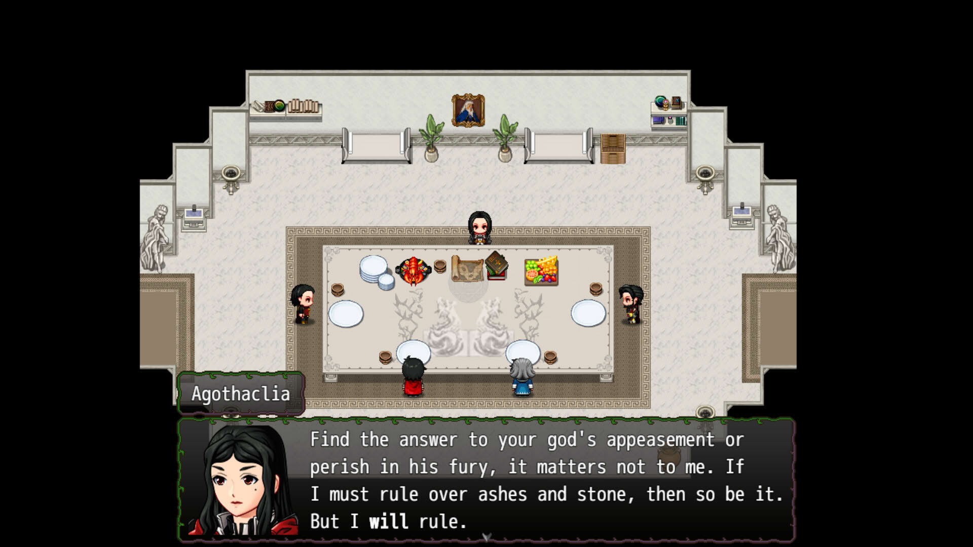 Screenshot for Sunflowers and the Goddess of Death