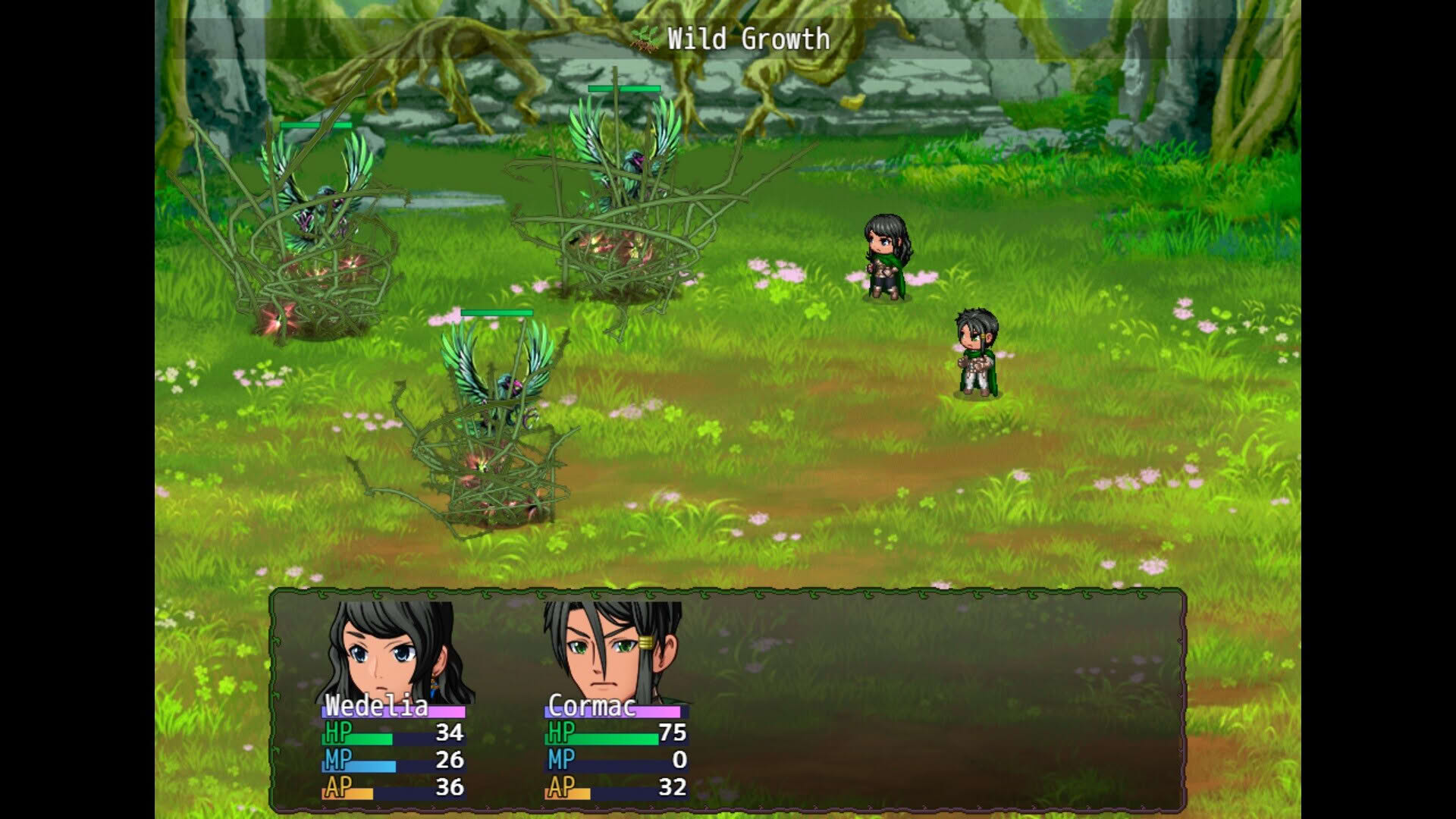 Screenshot for Sunflowers and the Goddess of Death