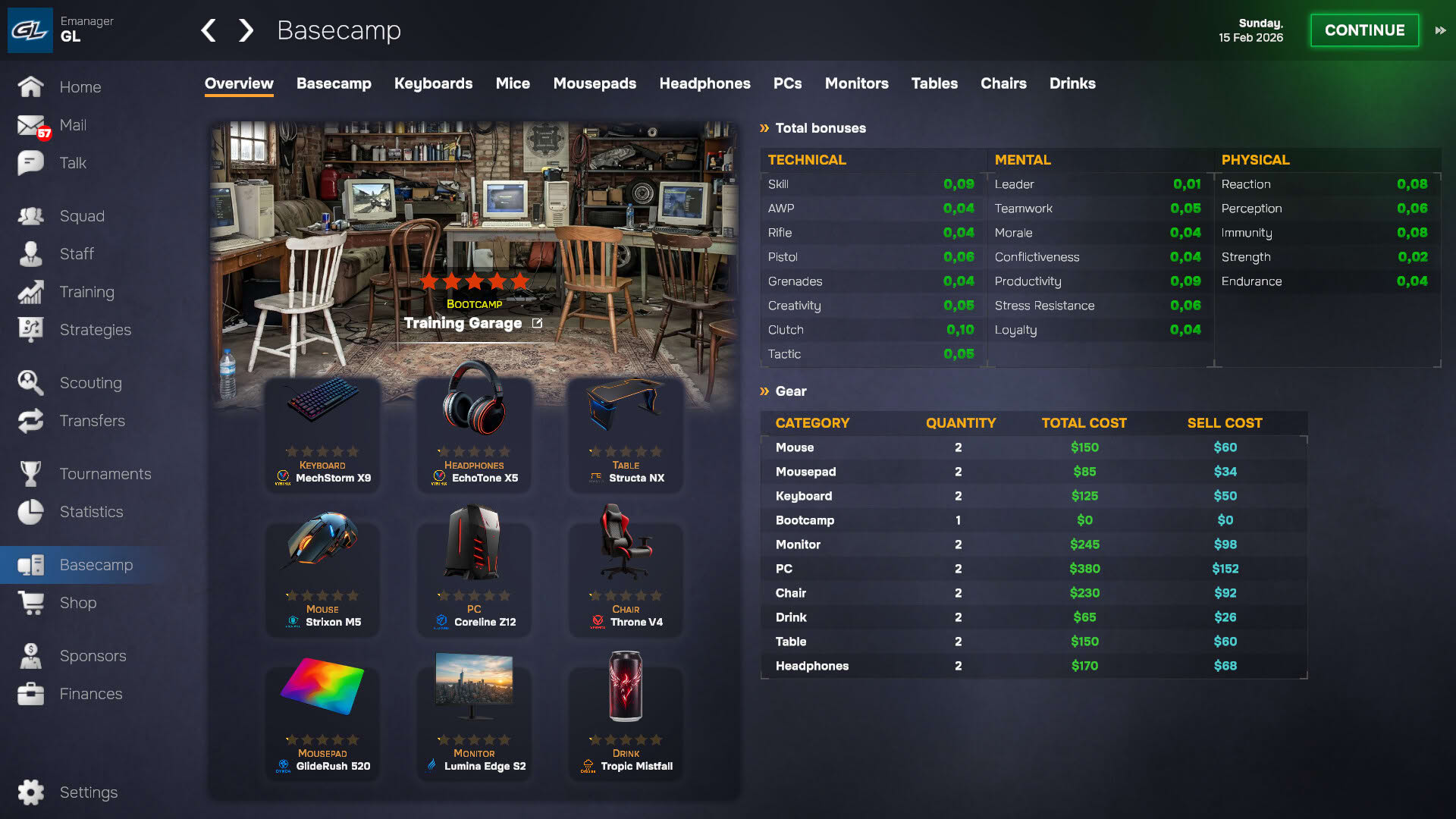 Screenshot for Esports Manager 2026