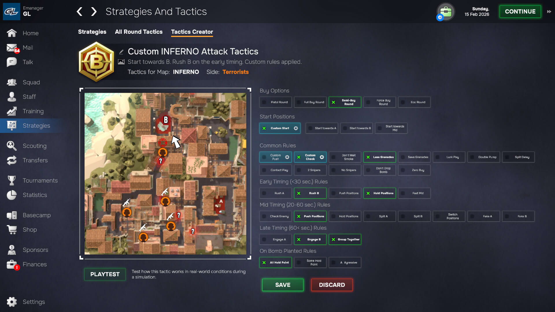 Screenshot for Esports Manager 2026