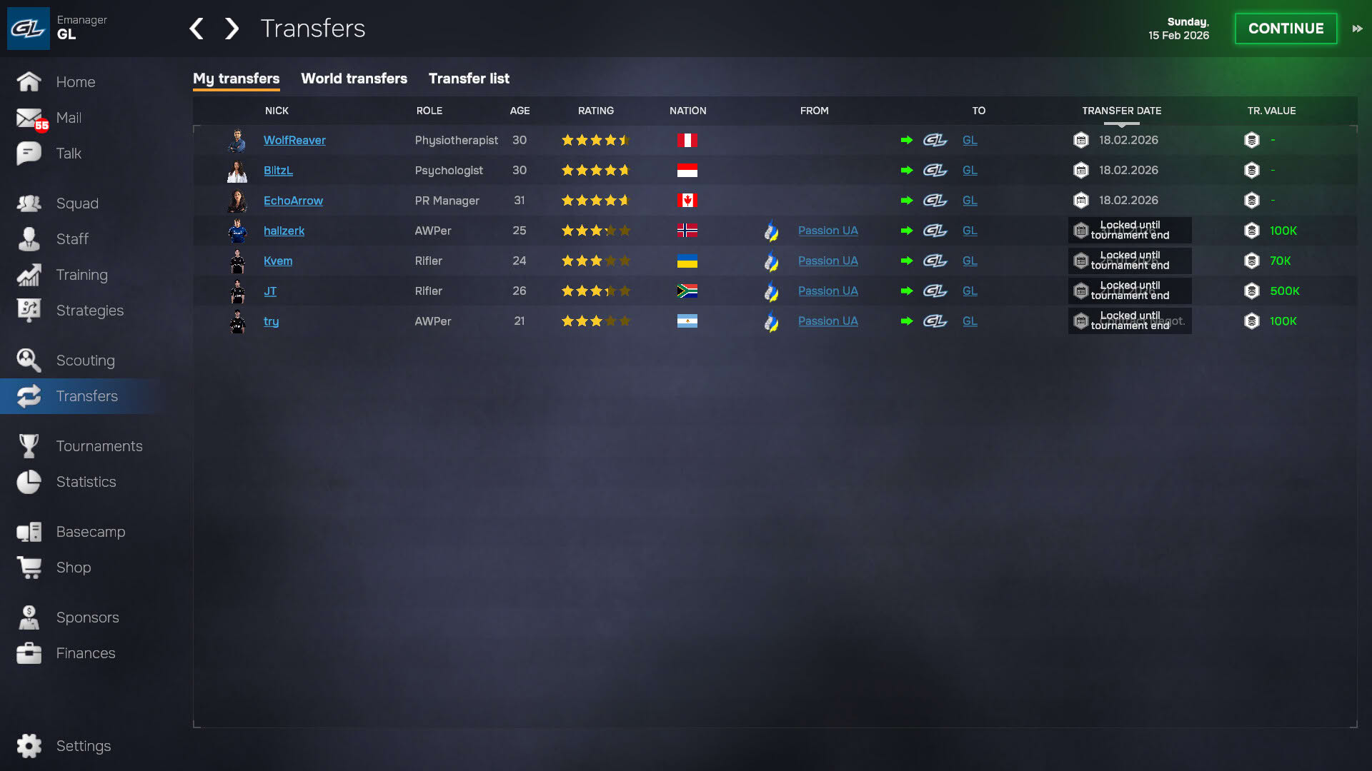 Screenshot for Esports Manager 2026