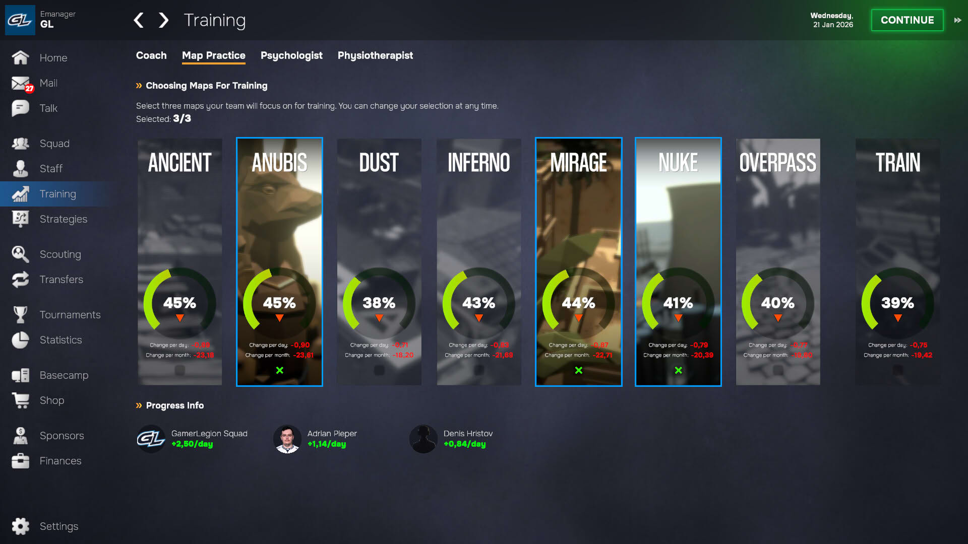Screenshot for Esports Manager 2026