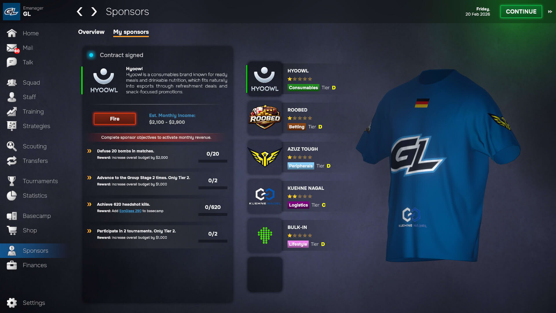 Screenshot for Esports Manager 2026
