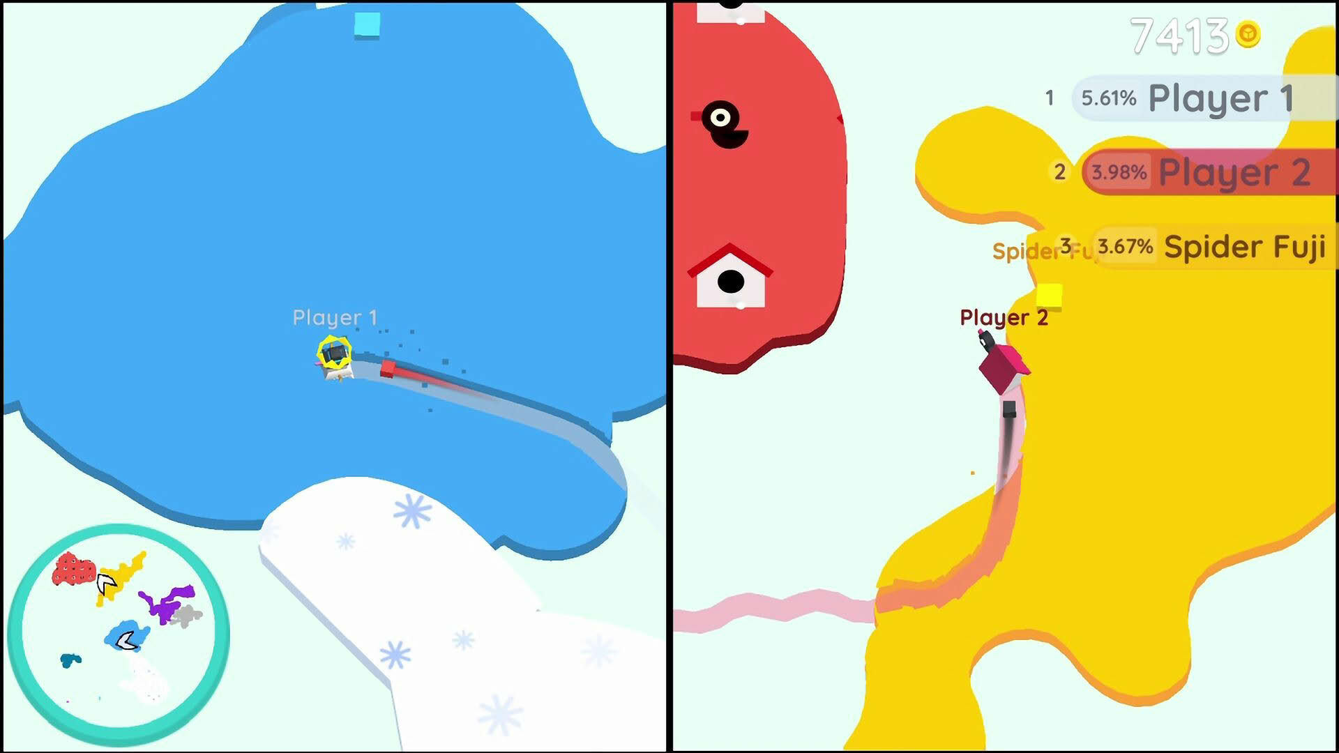 Screenshot for Paper io 2