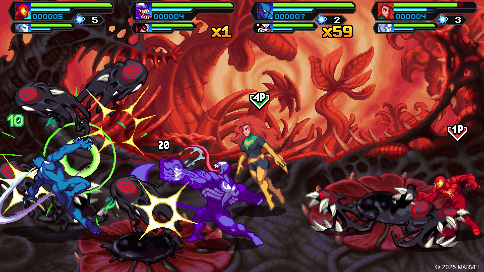 Screenshot for Marvel Cosmic Invasion