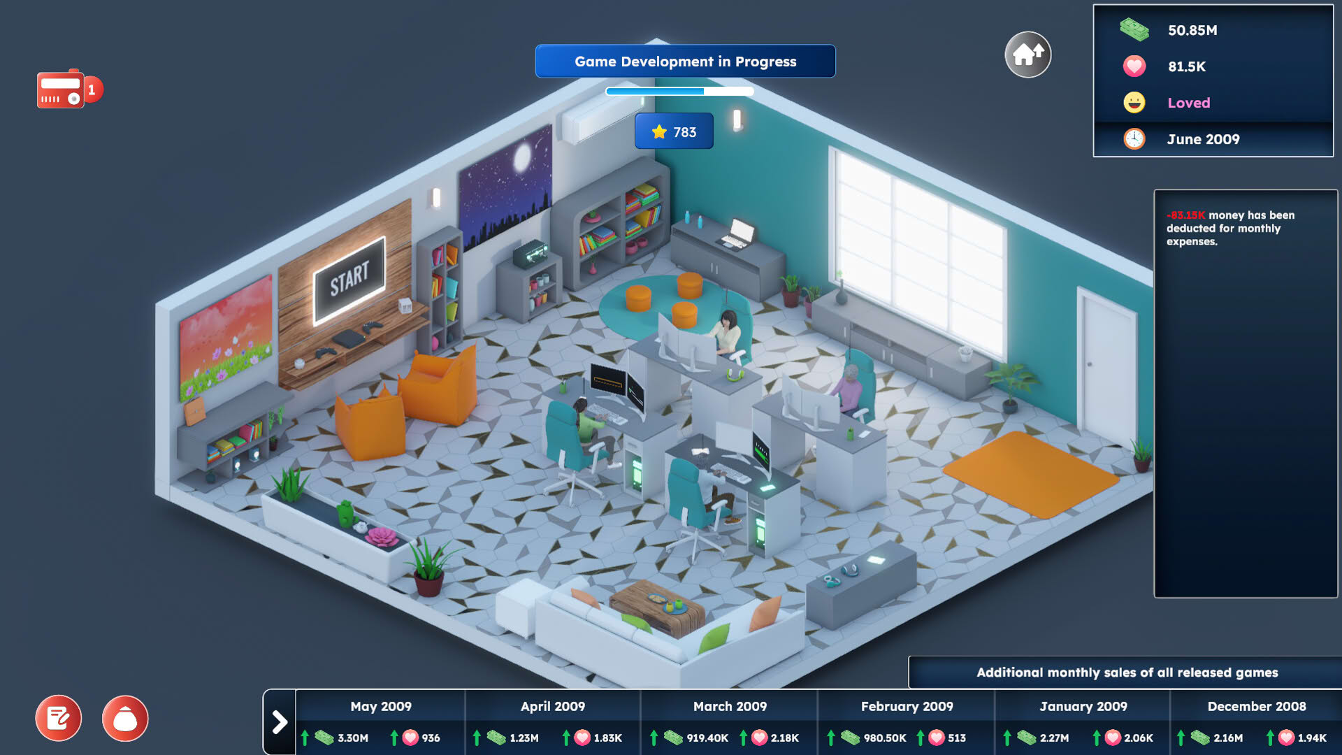Screenshot for Game Builder Tycoon