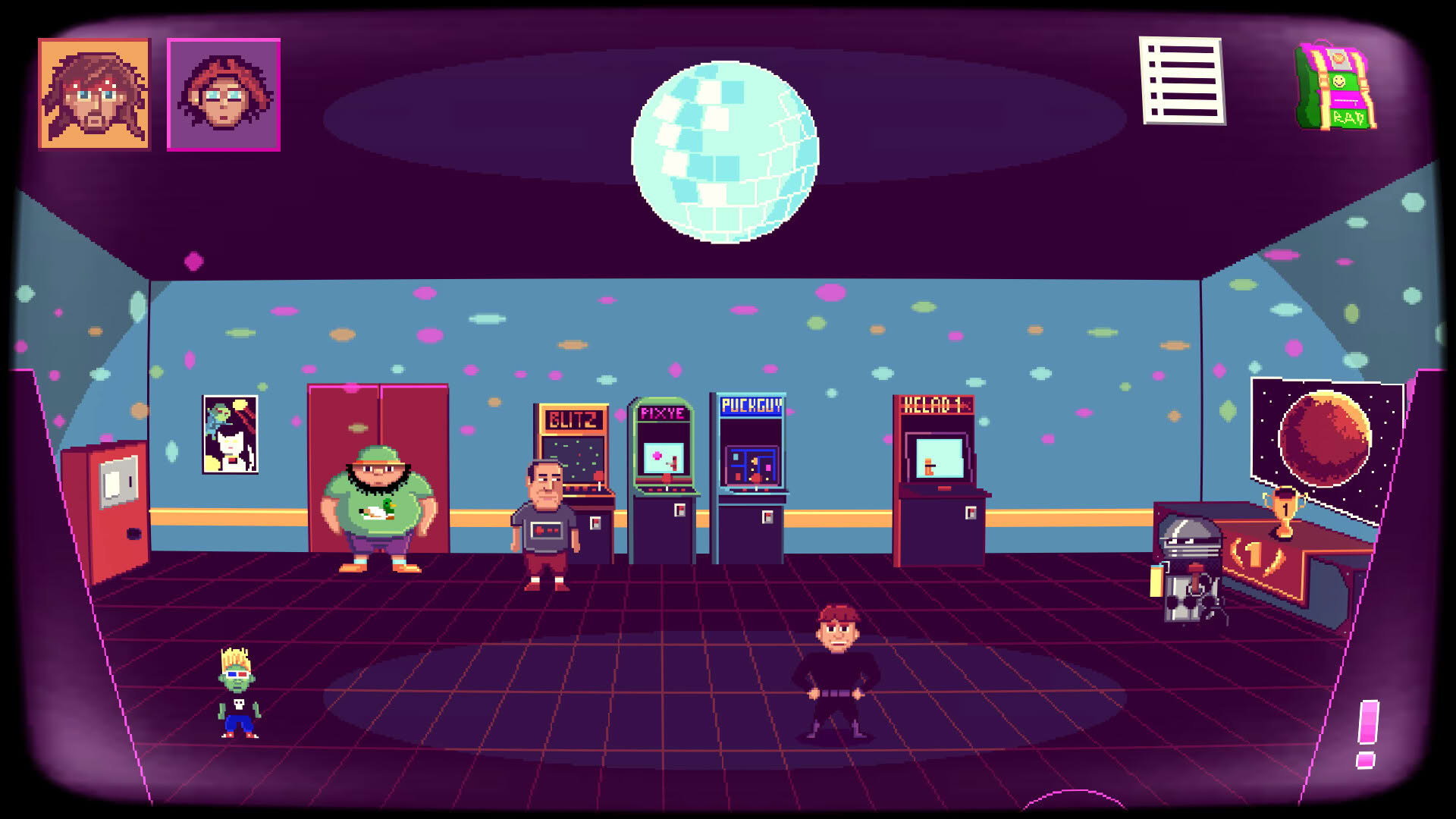 Screenshot for Escape from 8-Bit High