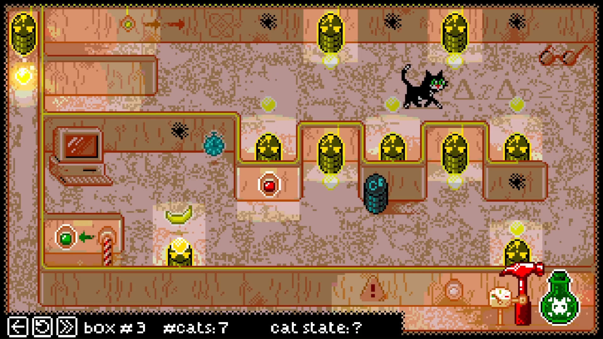 Screenshot for Schrodinger's Cat Experiment