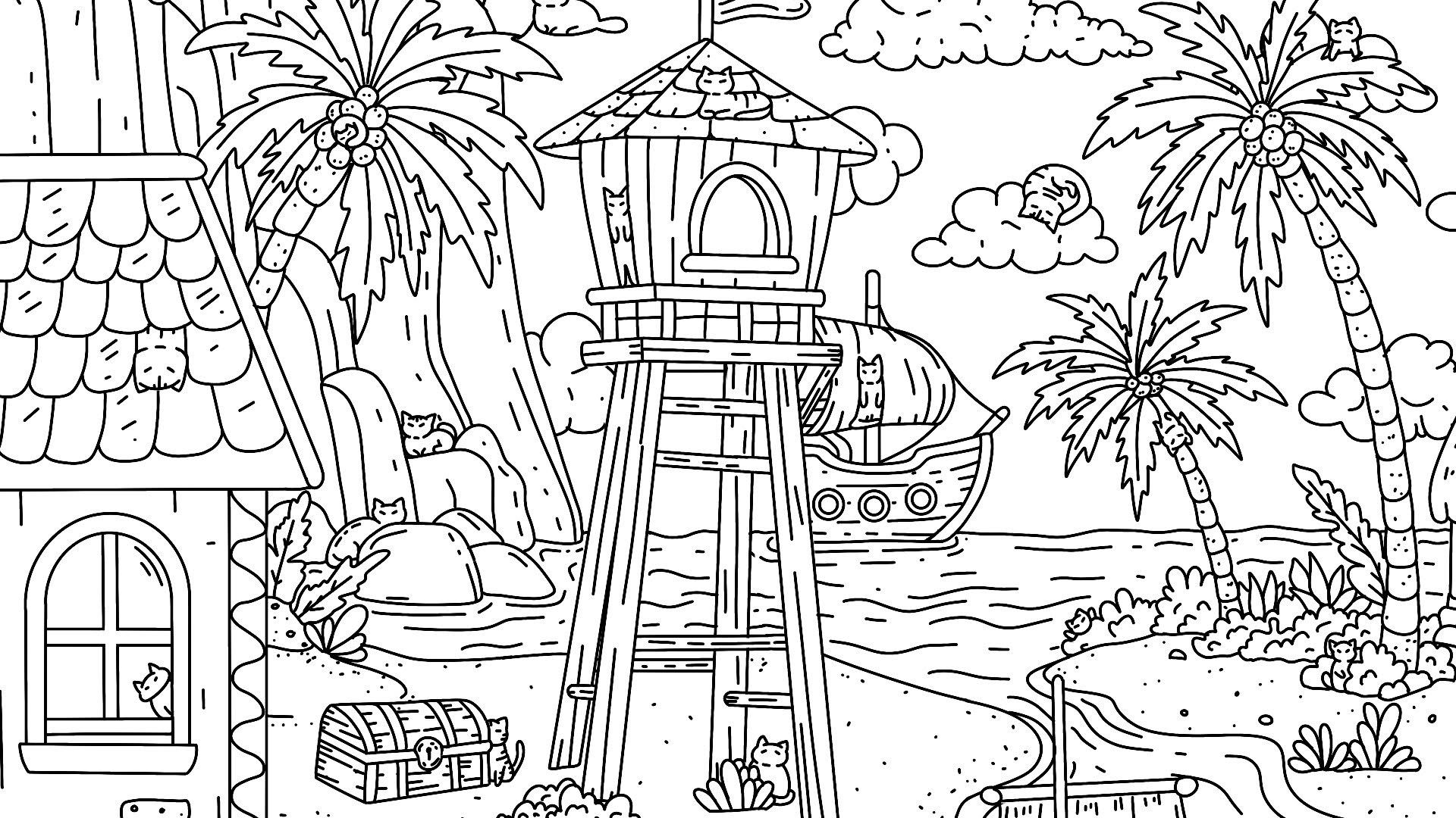 Screenshot for 100 Pirate Cats