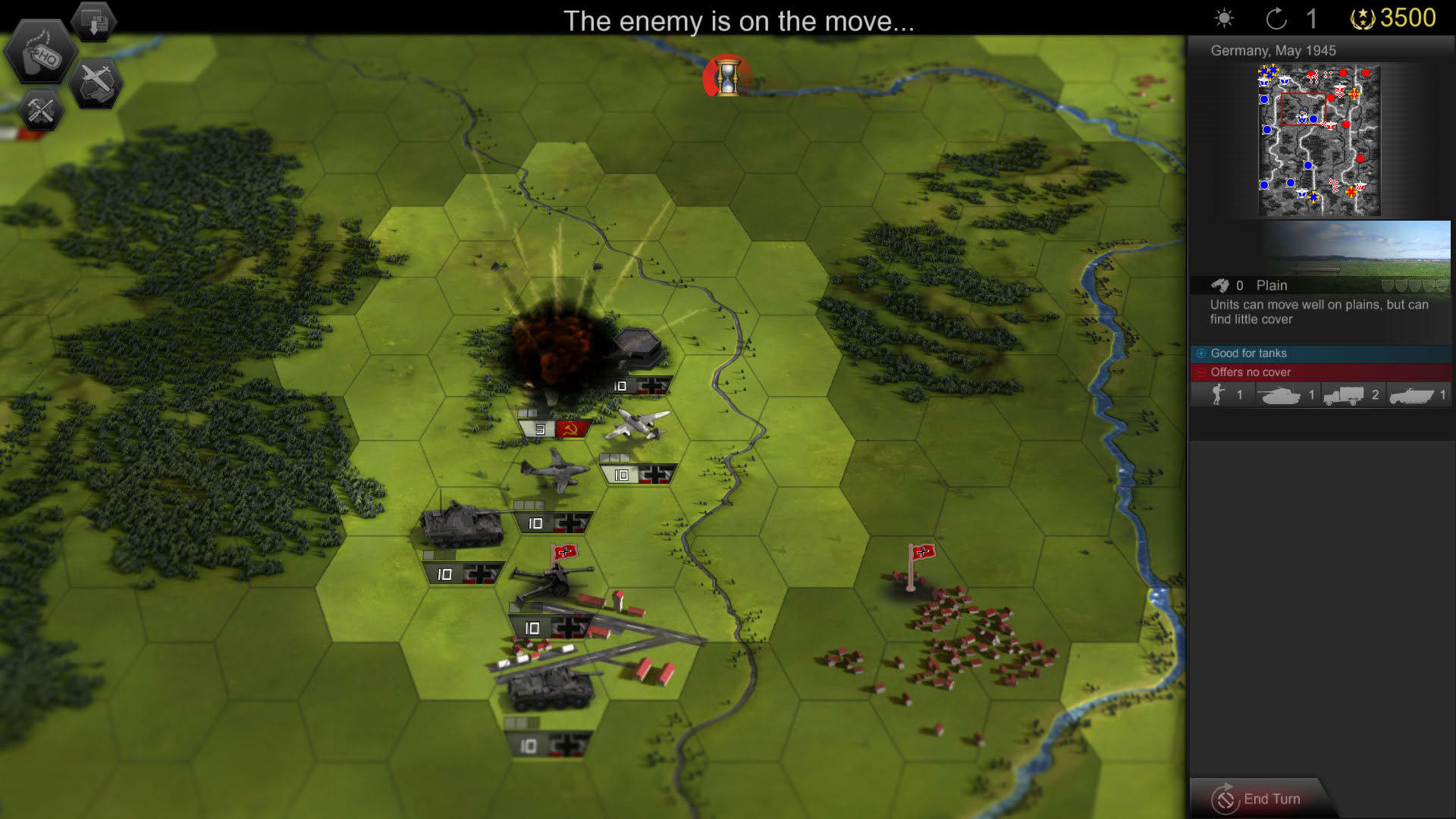 Screenshot for Panzer Tactics HD