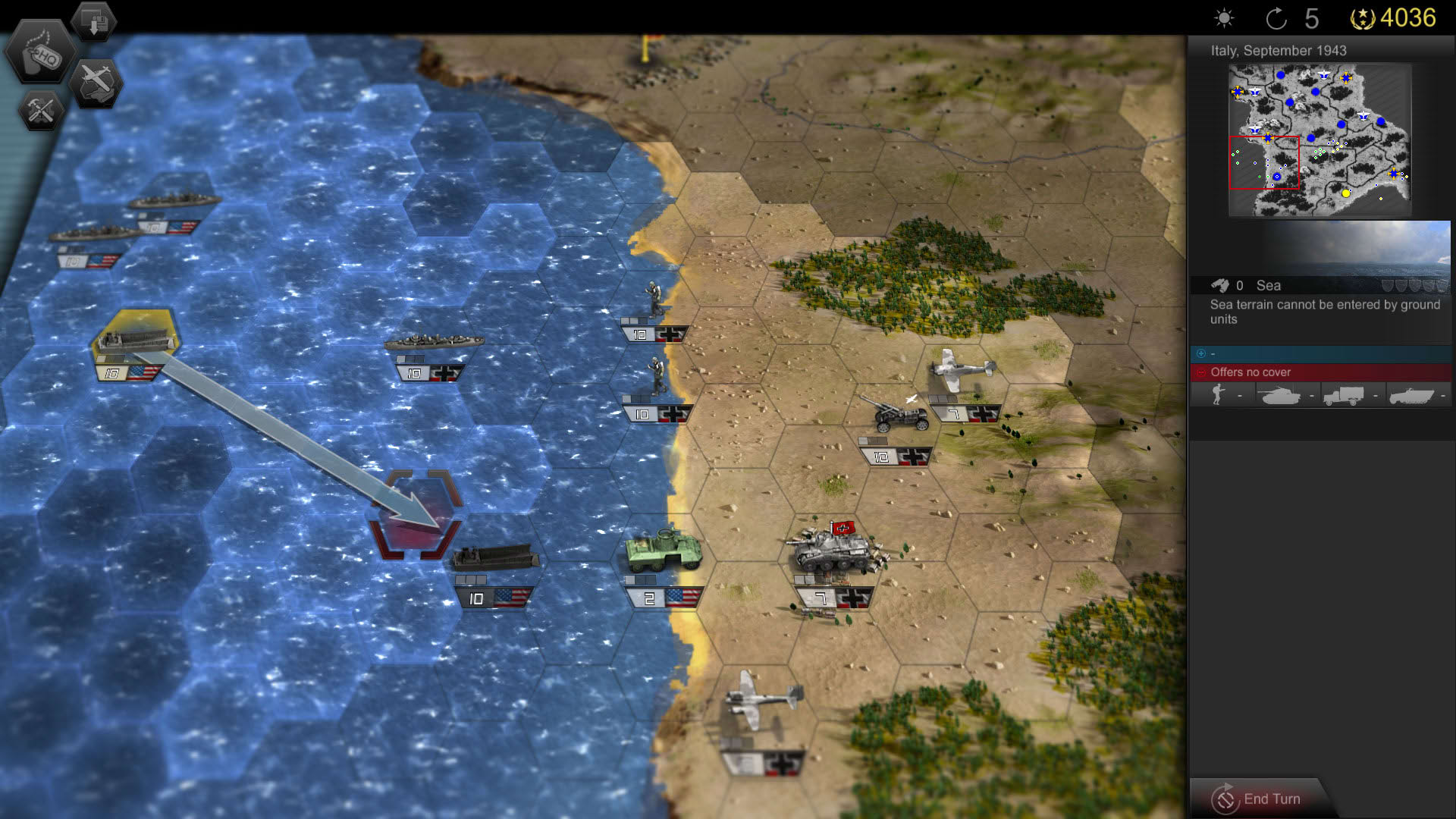 Screenshot for Panzer Tactics HD