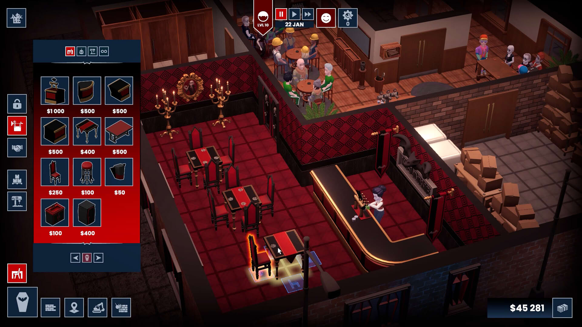 Screenshot for Blood Bar Tycoon