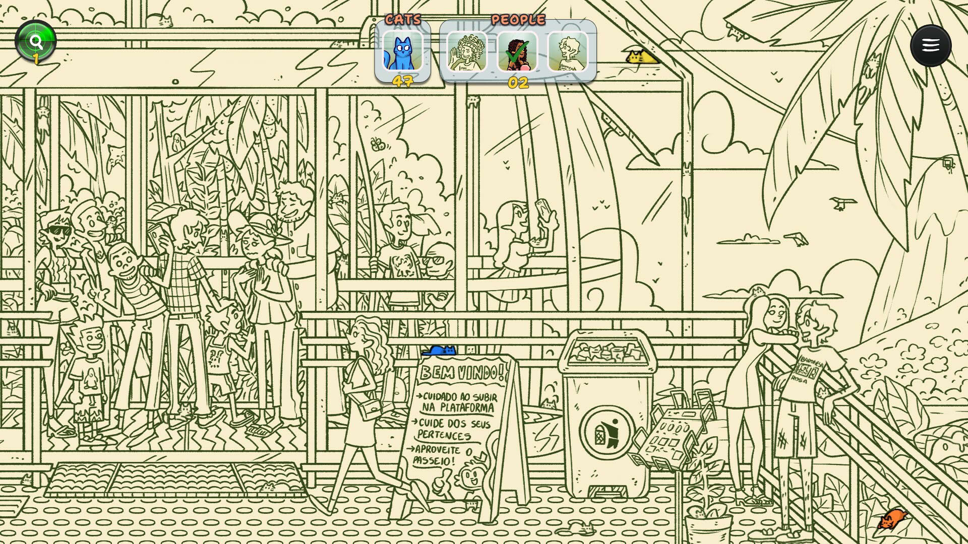 Screenshot for Hidden Cats in Rio de Janeiro