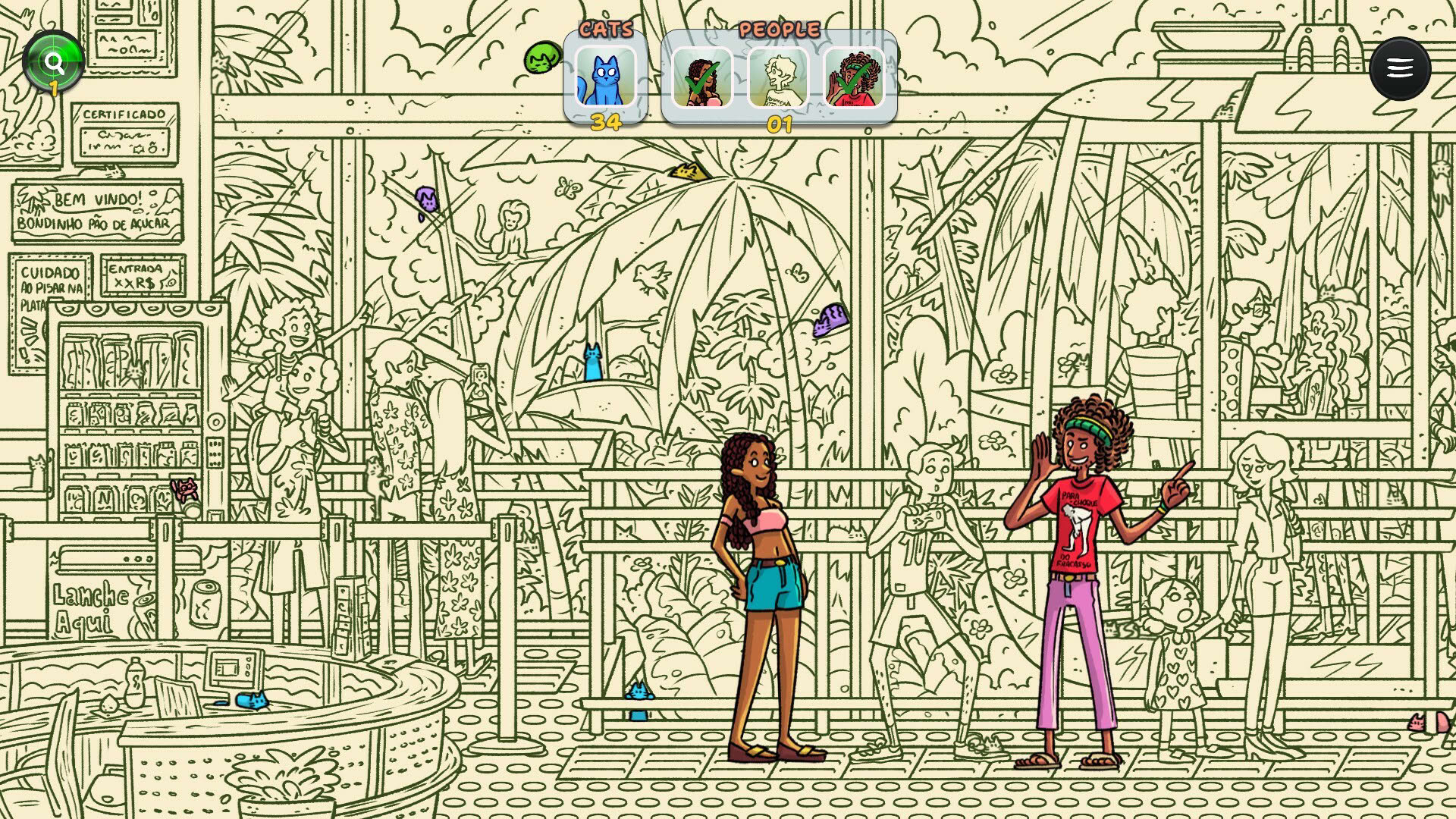 Screenshot for Hidden Cats in Rio de Janeiro