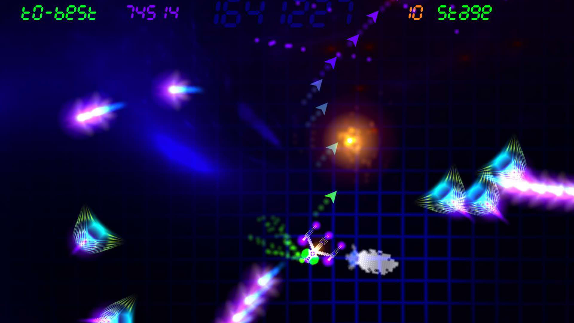 Screenshot for Gridrunner Revolution