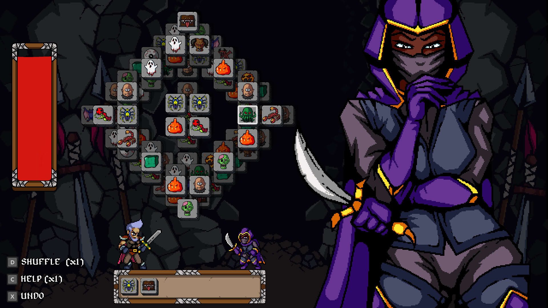 Screenshot for Warriors Waifus Mahjong