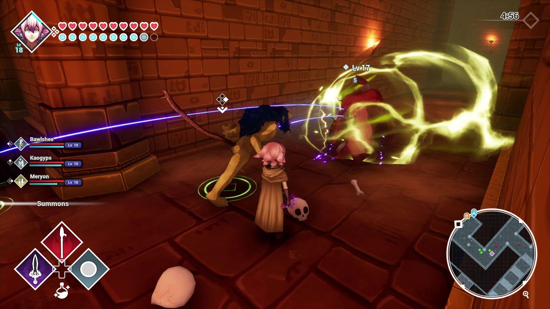 Screenshot for Sword of the Necromancer: Resurrection