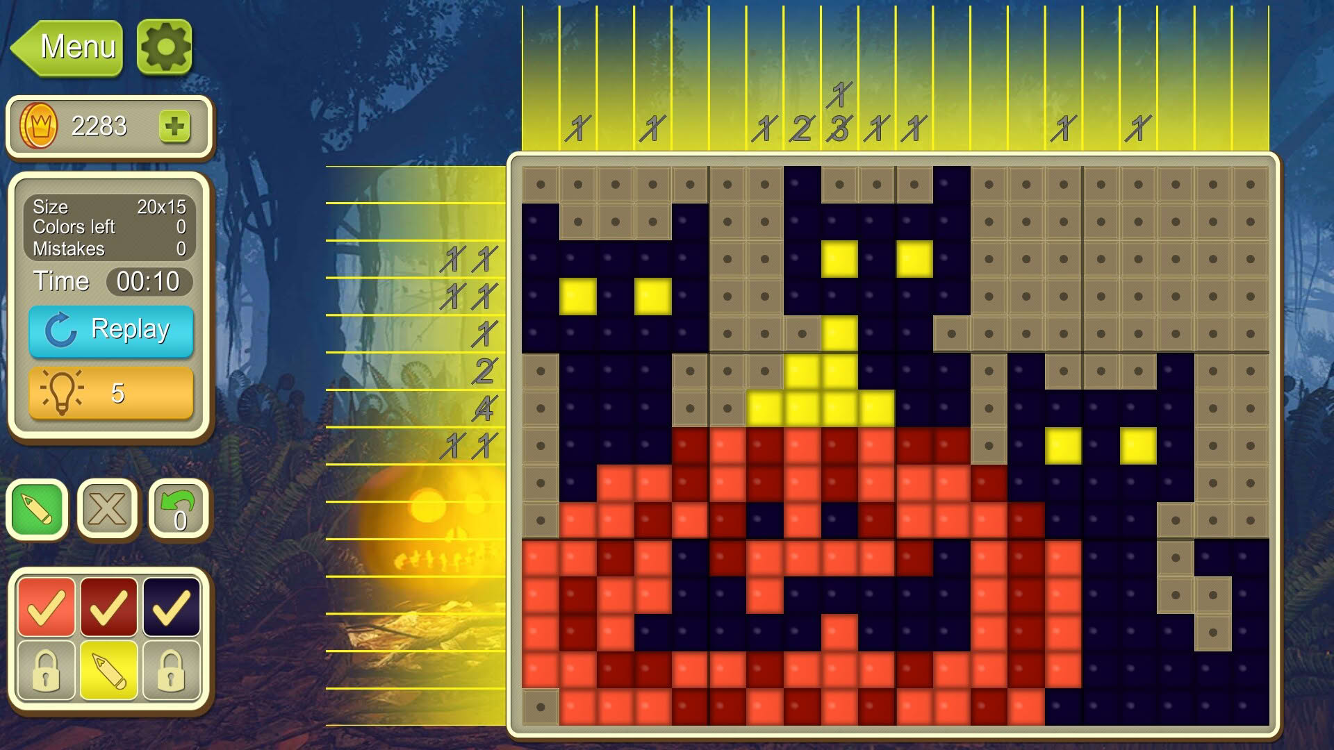 Screenshot for Simple Mosaics: Nonogram Puzzles