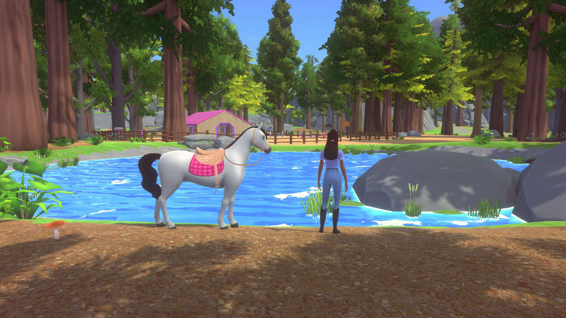 Screenshot for Barbie: Horse Trails