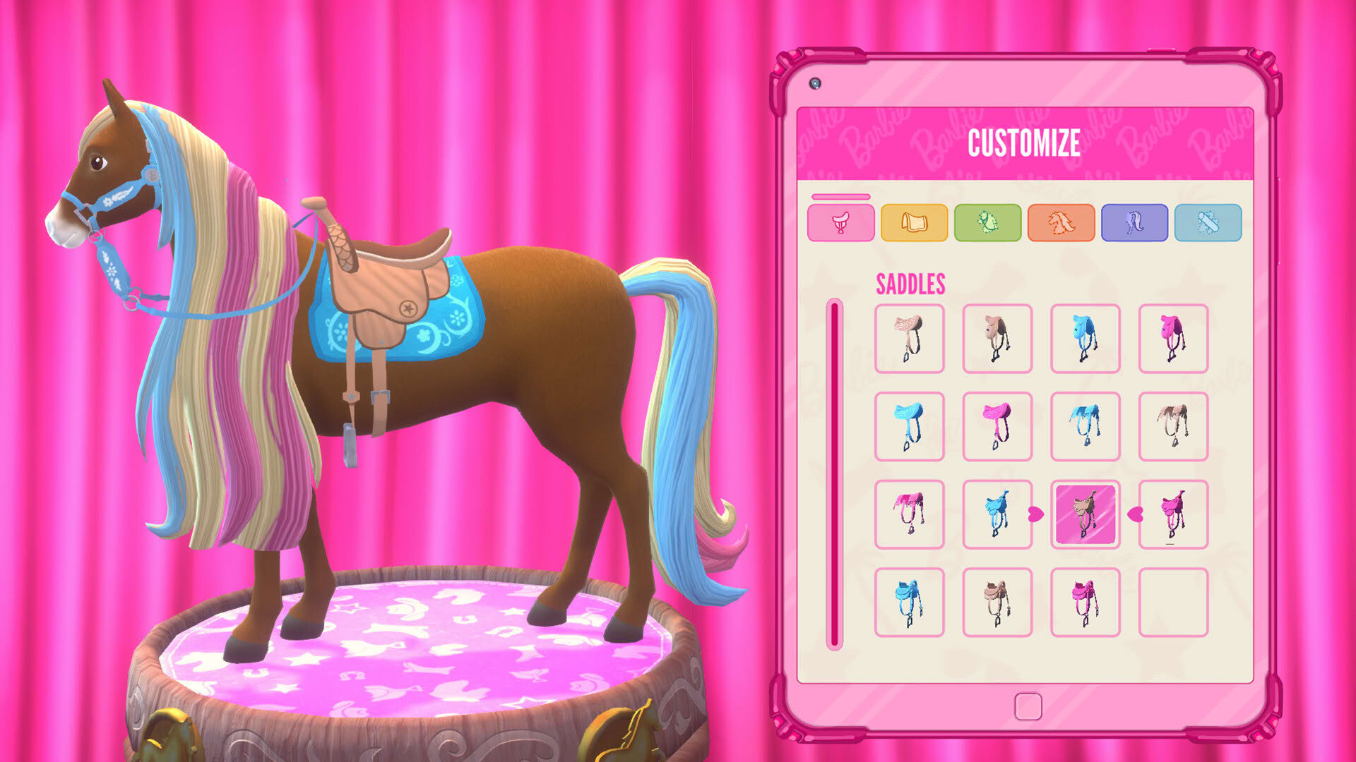 Screenshot for Barbie: Horse Trails