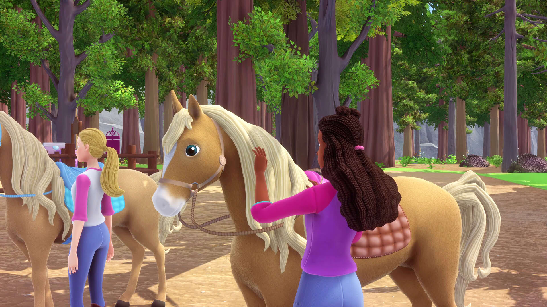 Screenshot for Barbie: Horse Trails