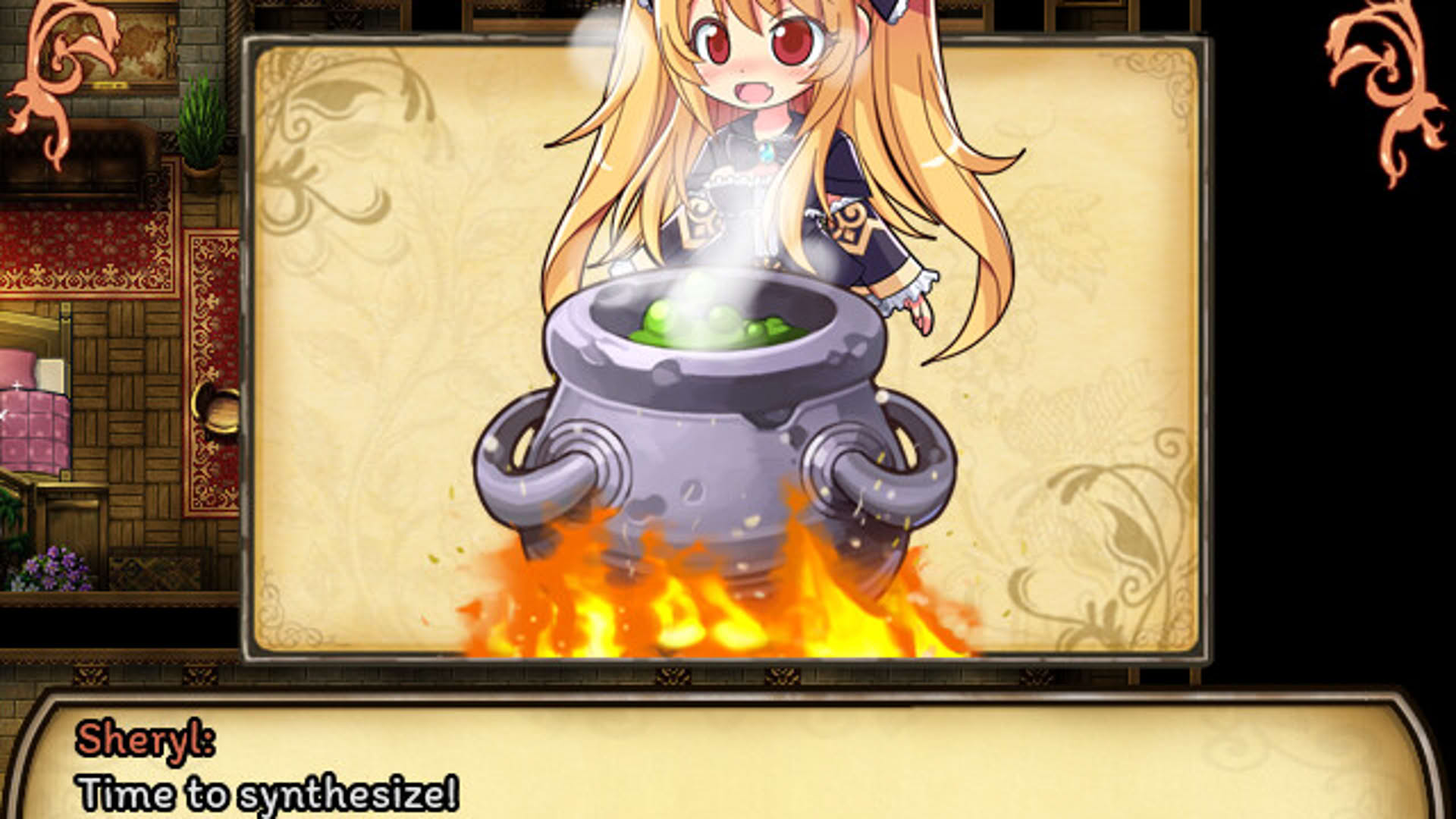 Screenshot for Sheryl: The Alchemist of the Island Ruins